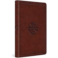 ESV Value Thinline Bible (TruTone, Brown, Mosaic Cross Design)