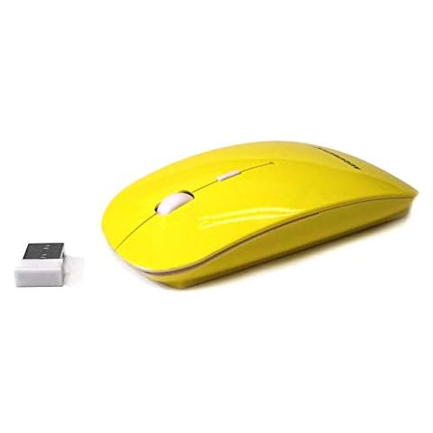 Accuratus Image RF Yellow Wireless Mouse Cover