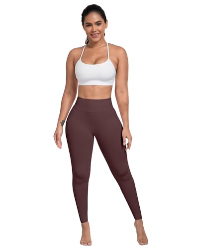 Image of ATHVOTAR Workout Gym Leggings Women, High Waisted Seamless Butt Lifting Scrunch Butt Sports Leggings