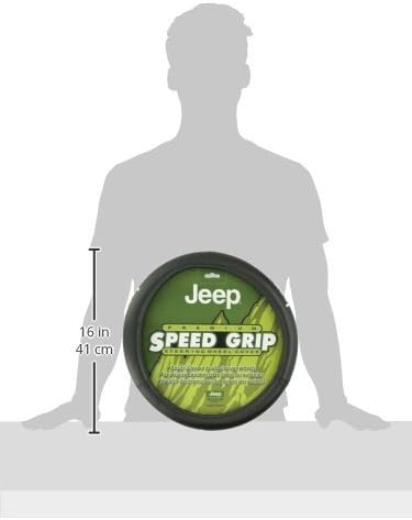 Miniatura 6 de Plasticolor 001668R01 - Juego de 4 alfombrillas para Jeep Weatherpro 001668R01 color negro y funda para volante de automóvil camión SUV color negro