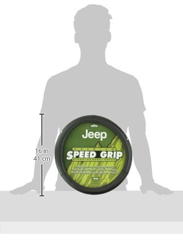 Car Truck Suv Black Grip Steering Wheel Cover - Speed For Jeep #TOP1