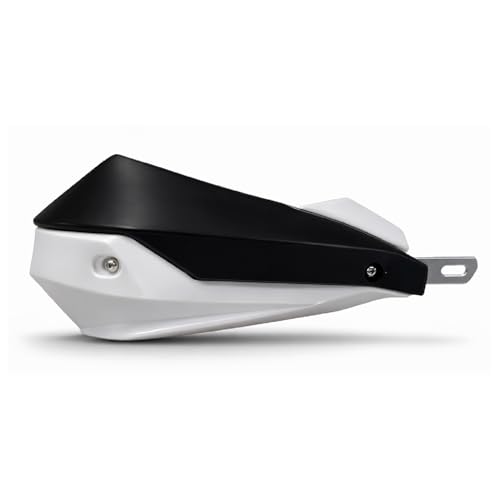 Image of Universal Motorcycle Hand Guard Wind Protector | Durable ABS Handguards for All Bikes Model (Black /White)