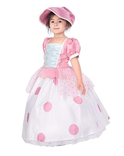 Haikyuu Children's Little Girl Cosplay Fancy Dress With Shoe Covers Cap Petticoat Halloween Costume (One Size)