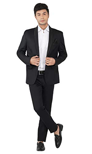 Image of TAHVO Grey Notched Lapel Blazer with Hanky