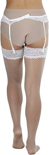 Image of ToBeInStyle Women's Lace Classic Elegant Sheer Garter Belt