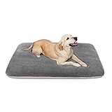 Magic Dog Super Soft Large Dog Bed Orthopedic Foam Pet Beds for Medium, Large, and Jumbo Dogs, Washable Anti Slip Dog Sleeping Mattress with Removable Cover, Multiple Colors