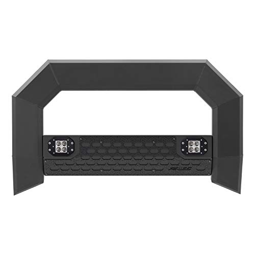 Image of ARIES 2165102 AdvantEDGE Black Aluminum Truck Bull Bar with Lights, Select Ram 1500