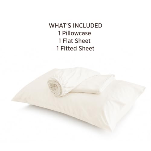 Image of Bedsure PureWoven 100% Rayon Derived from Bamboo, Twin Bed Sheets, 3 Pieces