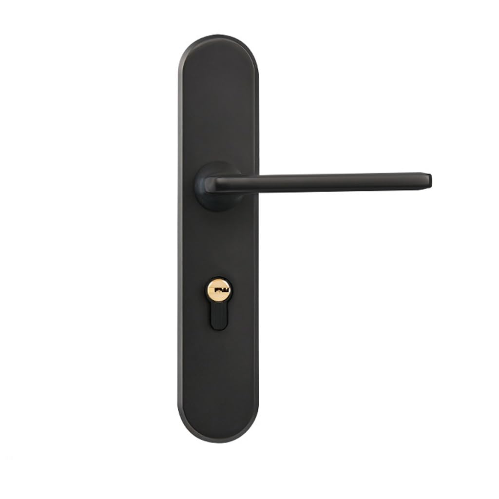MOBYGKFY Indoor Silent Magnetic Locks Bedroom Door Anti-Theft Split Wooden