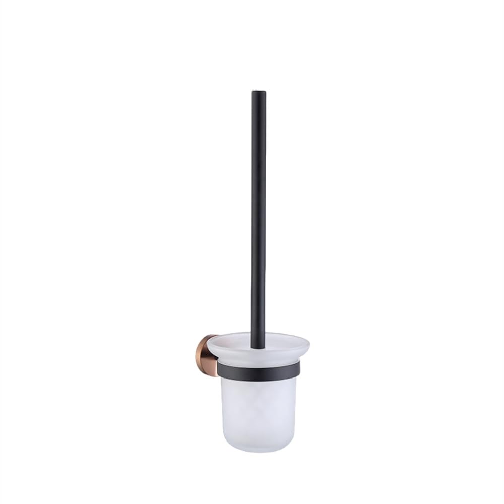 Brosse de toilette or rose et noir pour sublimer votre espace intime