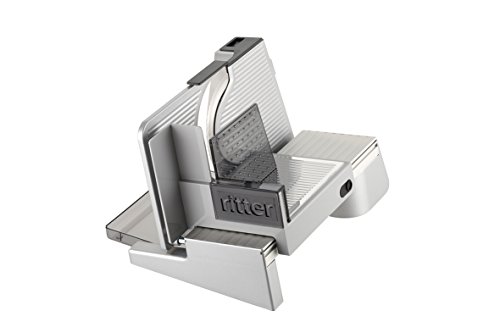 ritter Allesschneider solida 4, elekritscher Allesschneider mit ECO-Motor, made in Germany, Silbermetallic – Bild 3