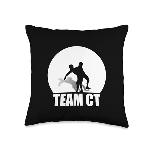 Team CT Challenge Bananas Backpack Challenge Throw Pillow