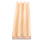 ifundom Holz Dominoständer Domino Tablett Organizer für Dominosteine Spielkarten Rutschfestes...