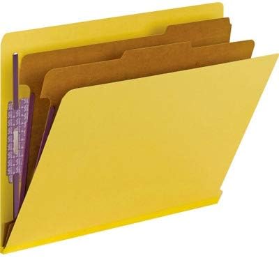 SMD26789 - Smead Pressboard End Tab Classification Folders