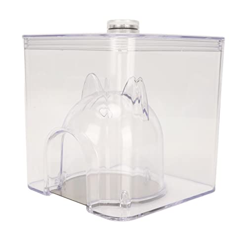 DAUERHAFT Hamster Esconderijo de resfriamento, hamster fresco, portátil, alimentado por bateria, pla