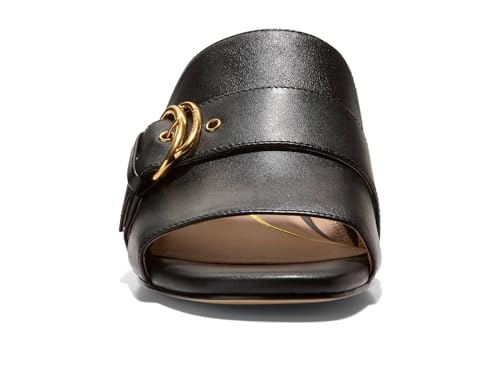 Cole Haan Womens Crosby Slide Sandal, Black Leather/Black, 6.5-B US by Cole Haan - Image 7
