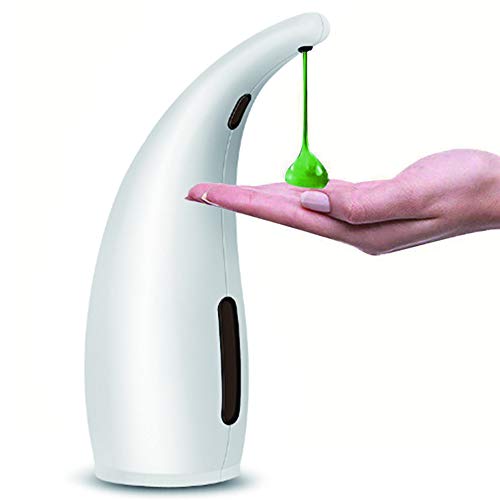 Preisvergleich Produktbild Automatischer Seifenspender / Berührungslose Infrarot Bewegungssensor - Wasserfester Flüssigkeitsspender Einstellbar- für Küchen und Badezimmer Handseife Shampoo300ML Weißt
