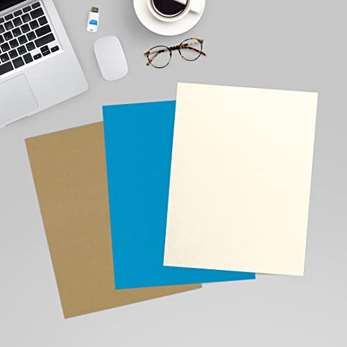 8 1/2 X 11 Cardstock - Champagne Metallic (50 Qty.) | Perfect For Creating Business Cards, Layer Cards, Invitations, Crafts, Various Artistic Purposes And So Much More! | 105Lb Cover | 81211-C-M08-50 #TOP5