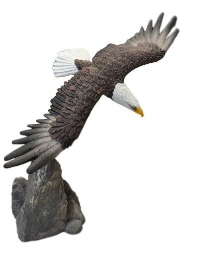 Figurine resine Aigle planant objet déco nature impexit - 6