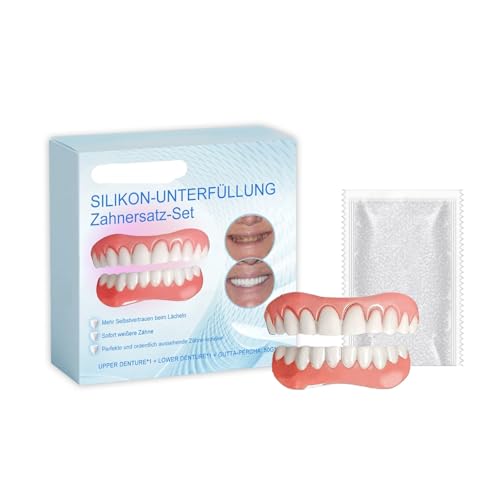 Kit De Prótesis Dentales For Mejorar La Dentadura: Mejora Instantánea De La Sonrisa, Ajuste Cómodo Y Natural(1PC)