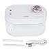 1 litr otoczenia Luminous zimna mgła nawilżacz nawilżanie powietrza zasilacz usb pulpit podwójny nawilżacz w sprayu z lampką nocną nadaje się do domowego biura(White)