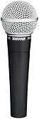 Shure SM58-LC Microfono dinamico per voce con pattern polare a cardioide per l'uso professionale in applicazioni vocali dal vivo, Nessun cavo incluso (SM58-LCE)