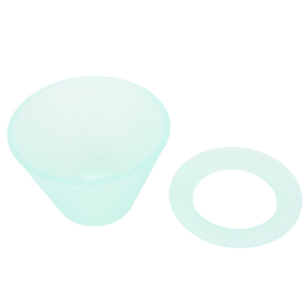 Aundhegrtt Food Grade PP Flat Bottom Coffee Brewing Filter Pour over Coffee Dripper Coffee Filters