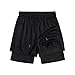 Mens Graphic God Over All Things Shorts Christian Jesus Cross Track Shorts