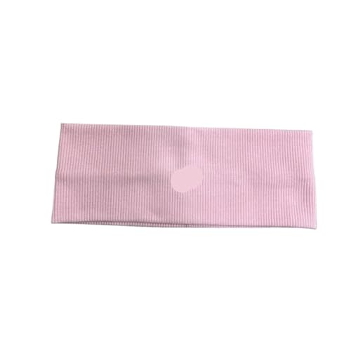 Women's Headband Soft Performance Solid Color Wide Elastic Headband Women Makeup Sports Yoga Hair Accessories for Running, Yoga(Bright Pink)