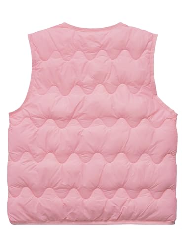 Kids Girls Boys Lightweight Thermal Puffled Vest Sleeveless Padded Button-up Jacket Coats Casual Outerwear4