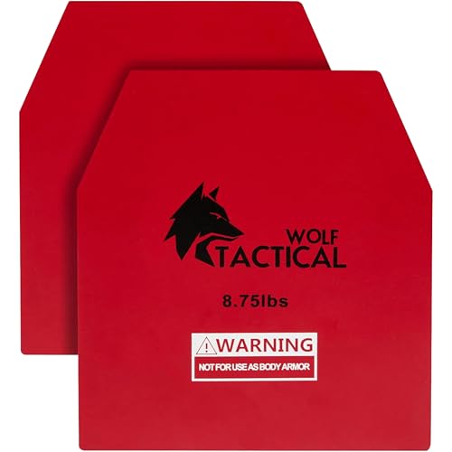 WOLF TACTICAL Weight Vest Plates &ndash; 5.75/8.75/14.5/19.75LB Pairs &ndash; Weighted Plates for Vest...