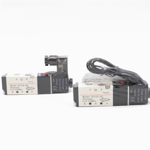 Électrovanne pneumatique 4V100 DC24V distributeur d'air pour vérin