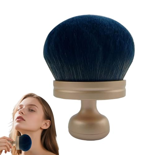Cepillo bronceador grande – Aplicador de bronceado de pelo , herramienta de maquillaje bronceador facial accesorio cosmético de mezcla y contorno, kit de autobronceado, mujer, esposa, niña, m