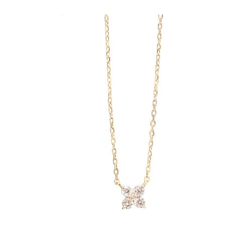 Amazon ヴァンドーム青山 Vendome Aoyama K18yg ダイヤモンド0 28ct カローラ ネックレス Agvndi ネックレス 通販