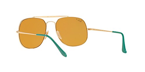 Image of Ray-Ban mens Rb3561 the General Square Sunglasses