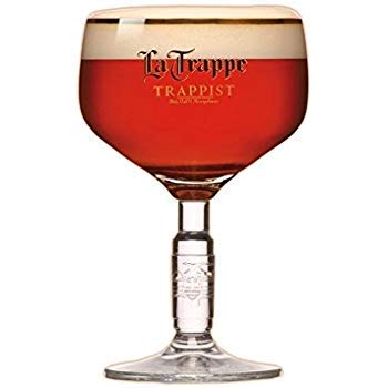 La Trappe Trappist Belgian Beer Chalice Glass #TOP2