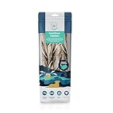 loppiano Pelle di merluzzo islandese, giocattolo da masticare per cani in 100% pelle di merluzzo proveniente dall'acqua fredda e pulita dell'Islanda per un'esperienza di masticazione naturale di prima classe