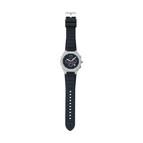 Image of Armani Exchange Analogue Men's Watch (Blue Colored Strap)
