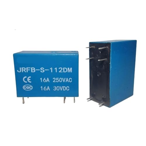 Relais JRFB-S-112DM électromagnétique 6 broches 12V pour circuits imprimés PCB
