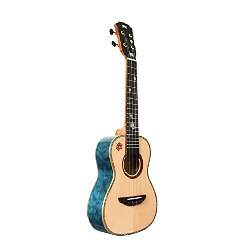 SheIRin Blue Concert Ukulele épicéa et érable – 23 Pouces Ukelele en Bois Professionnel Uke Strap Case Tuner numérique… - Les Beatles, Paul McCartney, John Lennon, RIngo Starr, George Harrison SheIRin Blue Concert Ukulele épicéa et érable - 23 Pouces Ukelele en Bois Professionnel Uke Strap Case Tuner numérique…