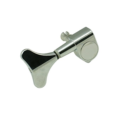 1X Electric Bass Guitar Tuning Machine key Head Peg,Right Side/Chrome