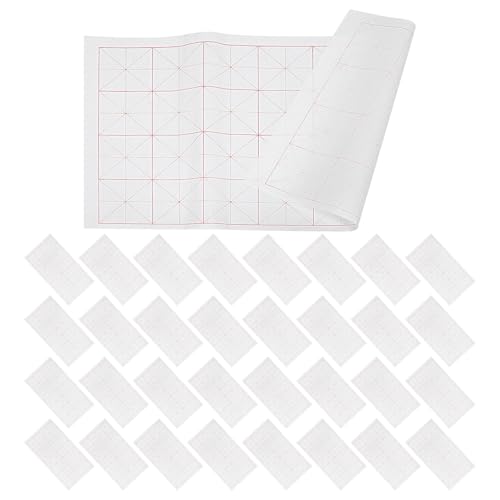 Papier Xuan pour calligraphie quadrillé iplusmile qui retient l'encre sans aucune bavure