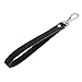 sharprepublic PU Leder Riemen Straps Band Handgelenk Handschlaufe Trageschlaufe Handgriff für Tasche Handtasche Abendtasche, 19 cm - Schwarz