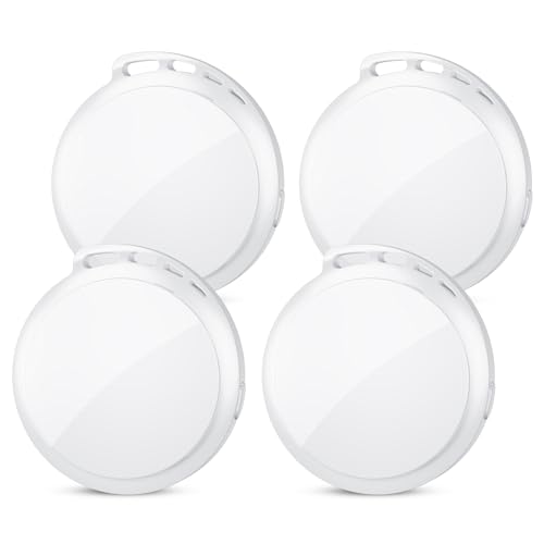 2025 Air Tracker^O - 4pbN 5.3 X}[gBluetoothgbJ[^O Apple Find My (iOŜ) L[t@C_[ACeP[^[ AוAzAobNpbNAybgȂǗp (A4pbN)