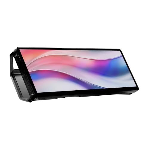 Image of Corsair XENEON Edge 14.5 inch 2K Portable LCD HDMI USB C Touchscreen - Smoke | 2560 x 720, 60Hz, AHVA, USB C DP Alt Mode, Internal and External Mounting, 5-Point Multi-Touch, iCUE, for Windows PC