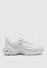 Skechers Damen D'lites Fresh Start Sneaker, White Leather Mesh Silver Trim L, 37 EU