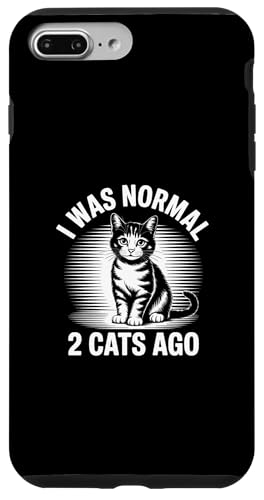 I Was Normal 2 Cats Ago �X�}�z�P�[�X iPhone 7 Plus/8 Plus �p