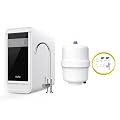 SimPure Q3-600 Reverse Osmosis System & Compact Water Pressure Tank HYRO-1.0, Connect to Refrigetor and Ice Maker Easy