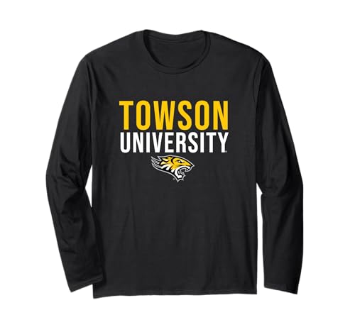 Towson University Tigers Stacked Long Sleeve T-Shirt