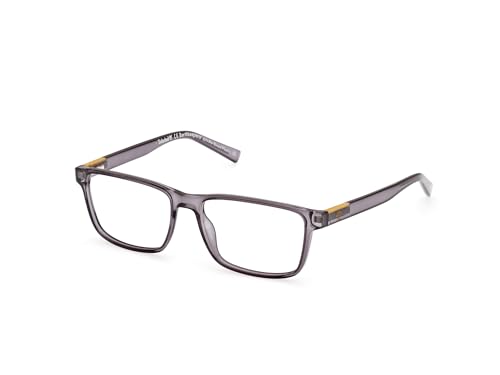 Gafas de vista Timberland TB1797 gris brillante montura rectangular para hombre